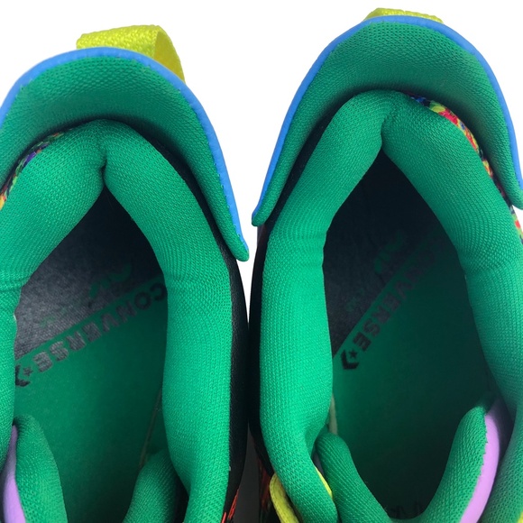 Converse All Star BB Shift Vegas Lights Low Mesh Canvas Sneakers - Picture 8 of 9